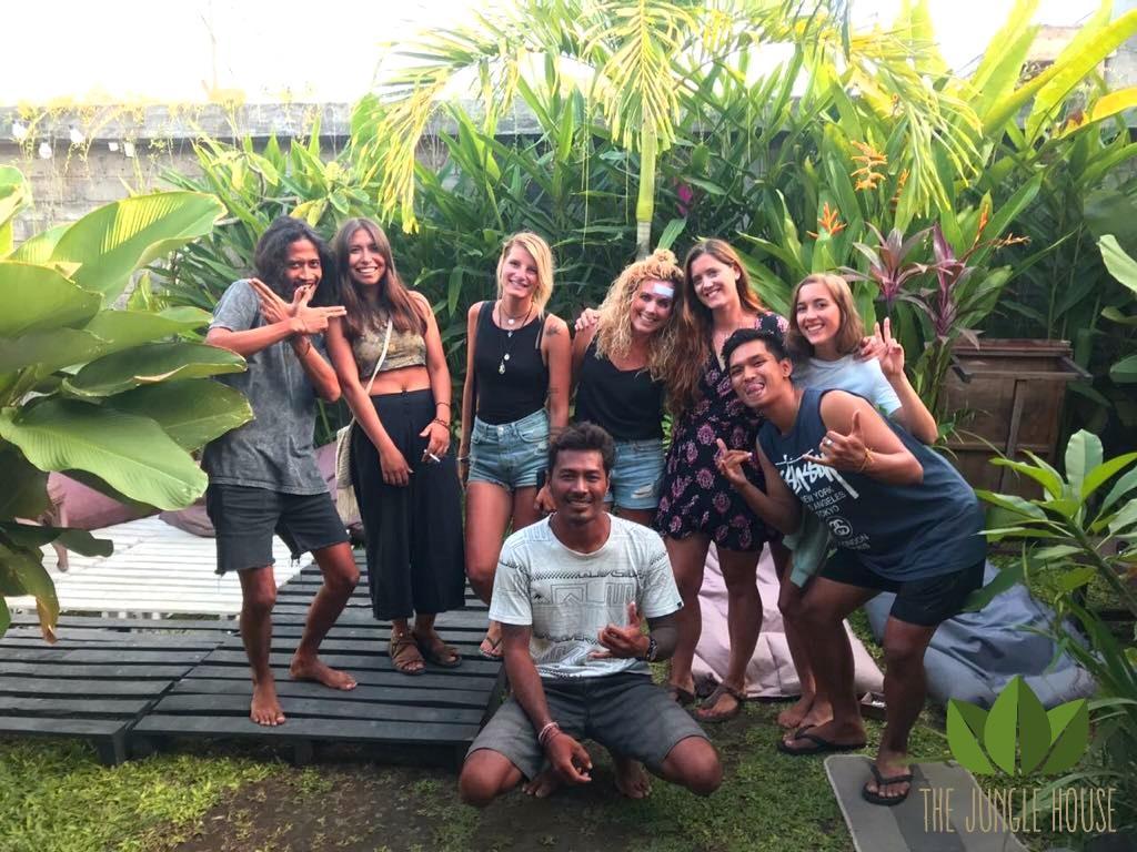 The Jungle House Hostel Canggu  Exterior photo